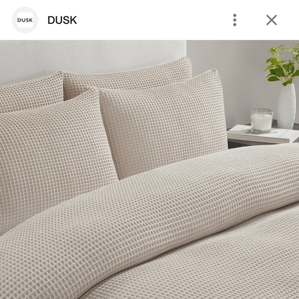 Pair of King Shams/Pillowcases l ONE PAIR